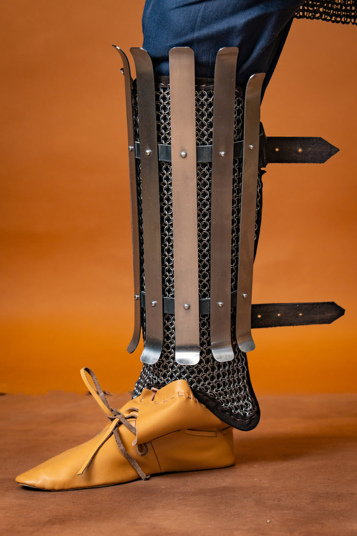 Valsgärde shin guards, 1.6 mm