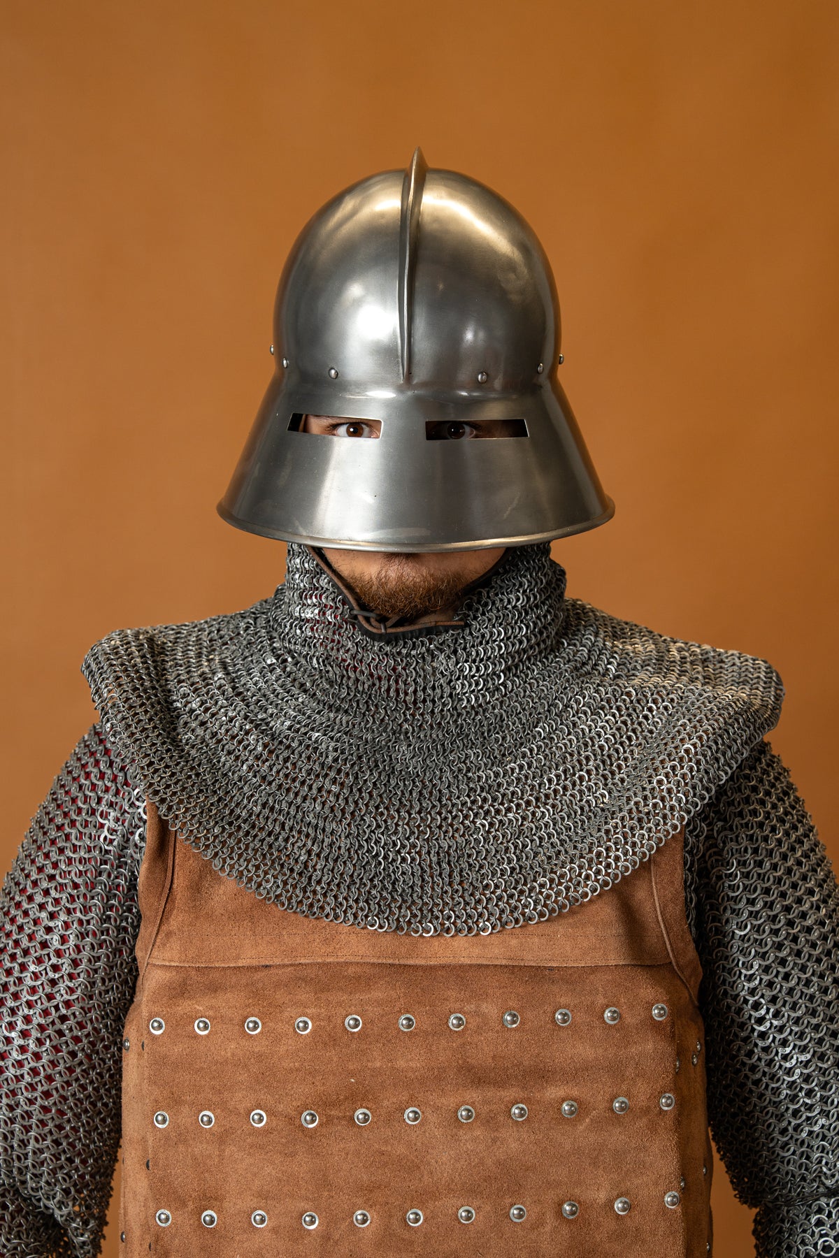 German 15th century kettle hat, 1 mm