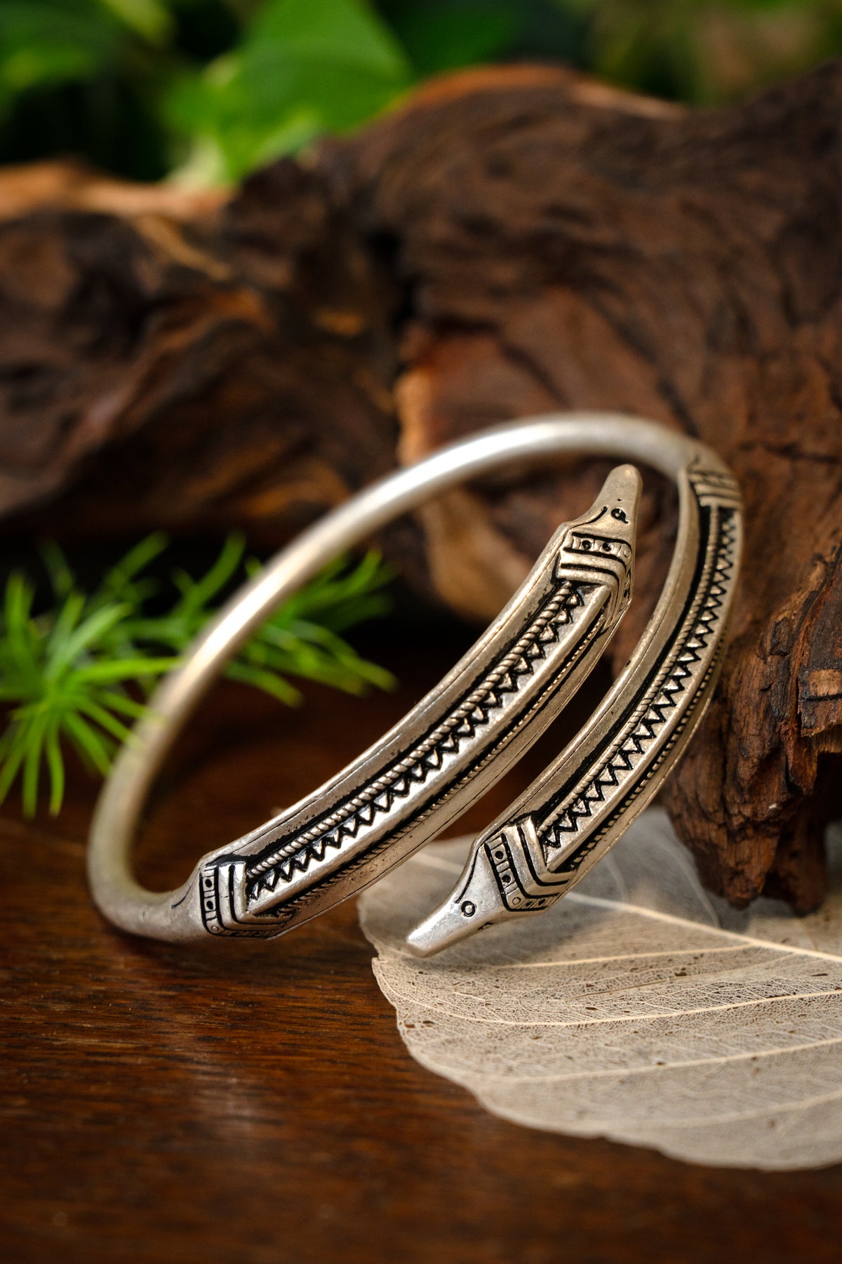 Germanic bracelet Himlingøje, silvered bronze