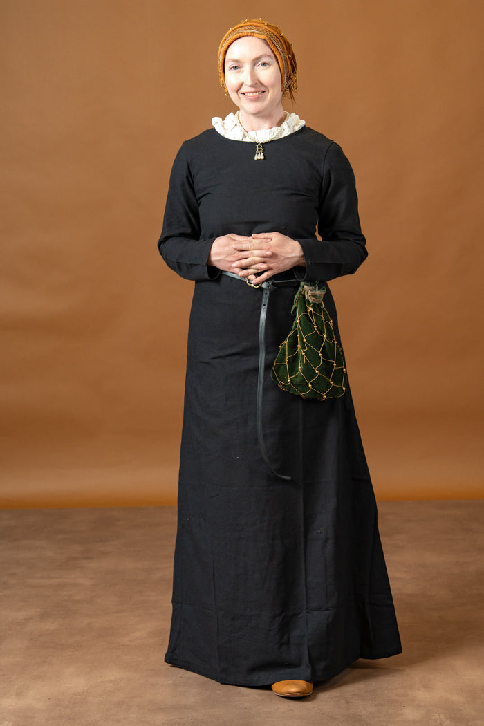 Medieval dress Freya (black)