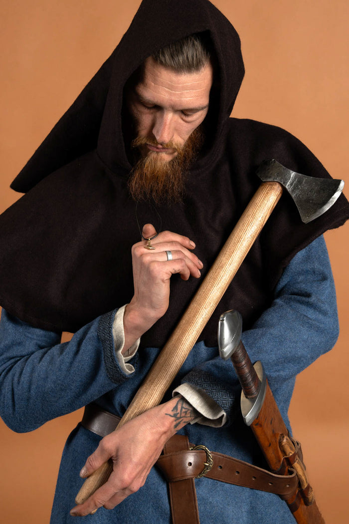 Viking Axe, Hand-Forged Steel, Type G, semi-sharp