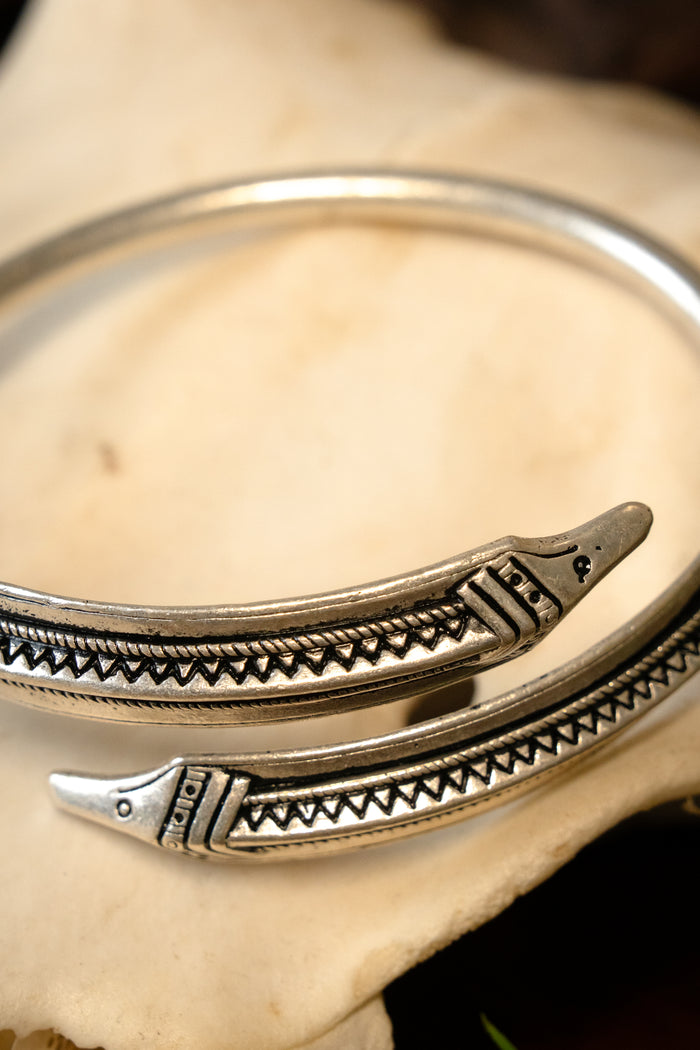 Germanic bracelet Himlingøje, silvered bronze