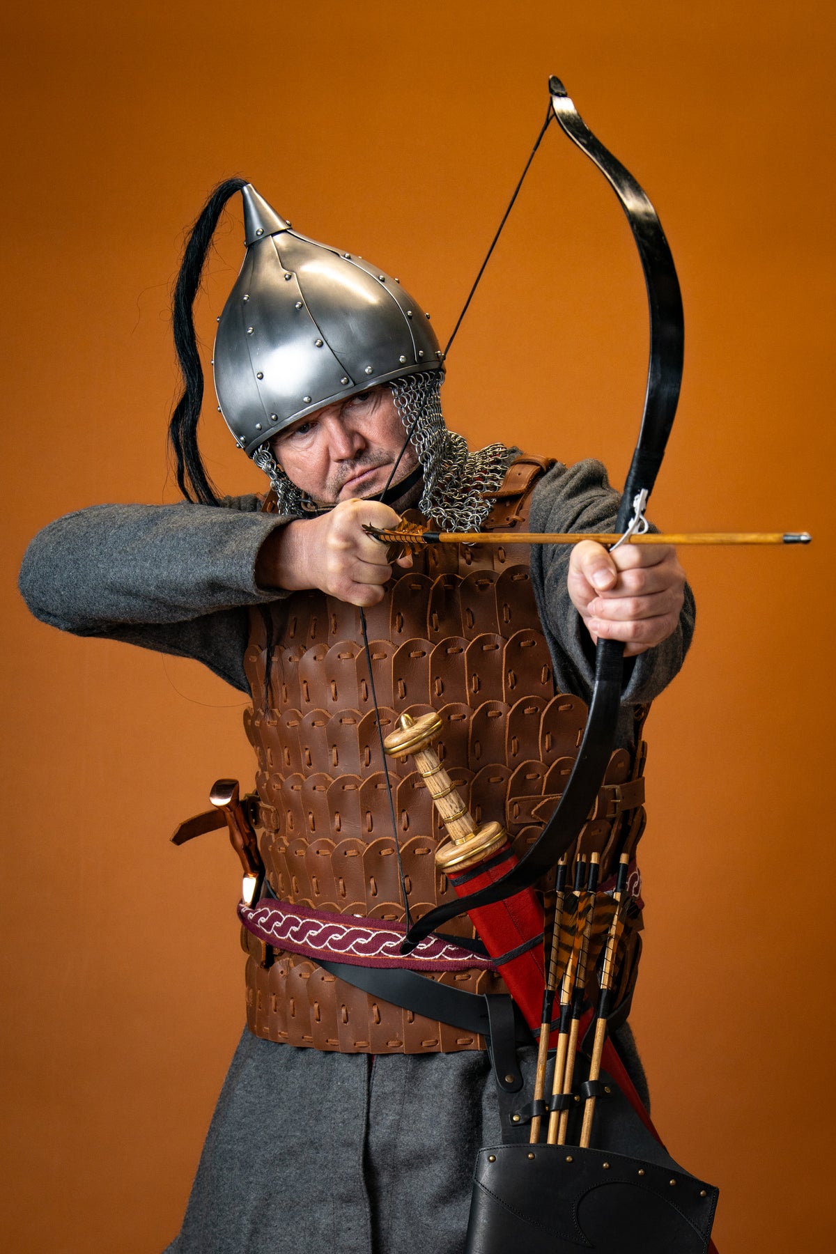 Recurve bow, 96 cm, 24-26 lbs