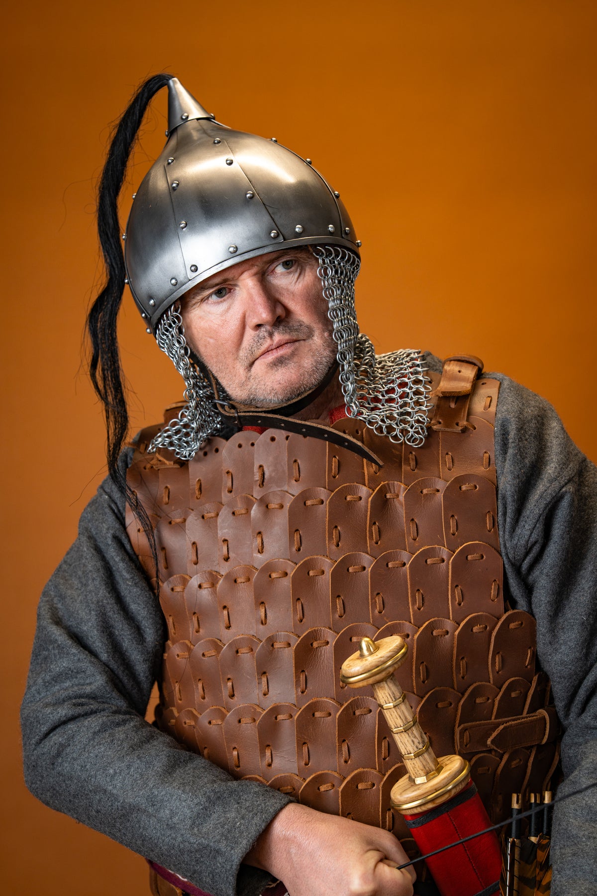 Early medieval lamellar armour