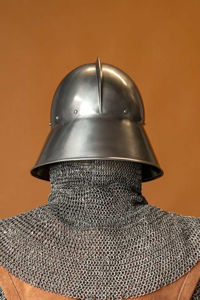 German 15th century kettle hat, 1 mm