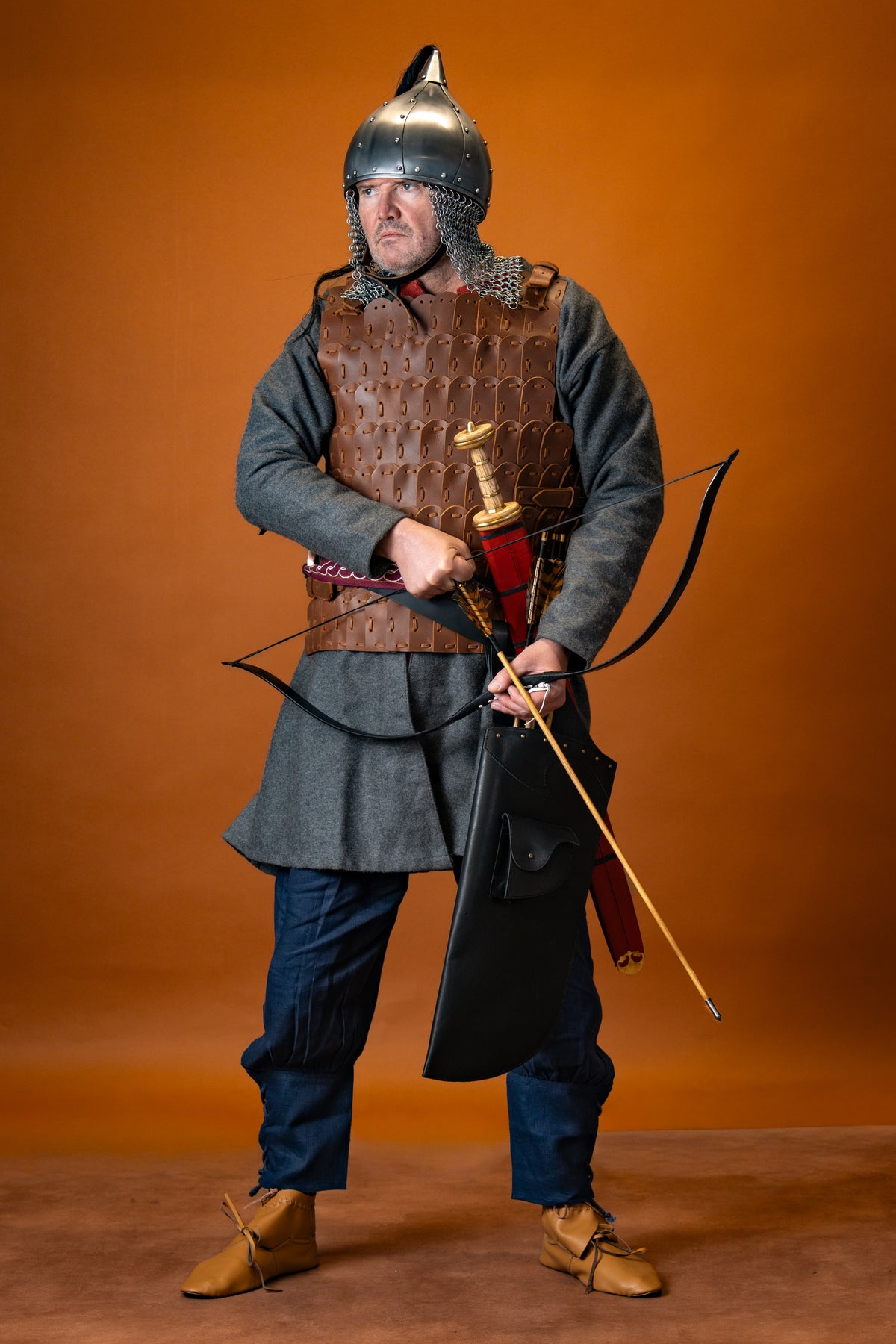 Recurve bow, 96 cm, 24-26 lbs