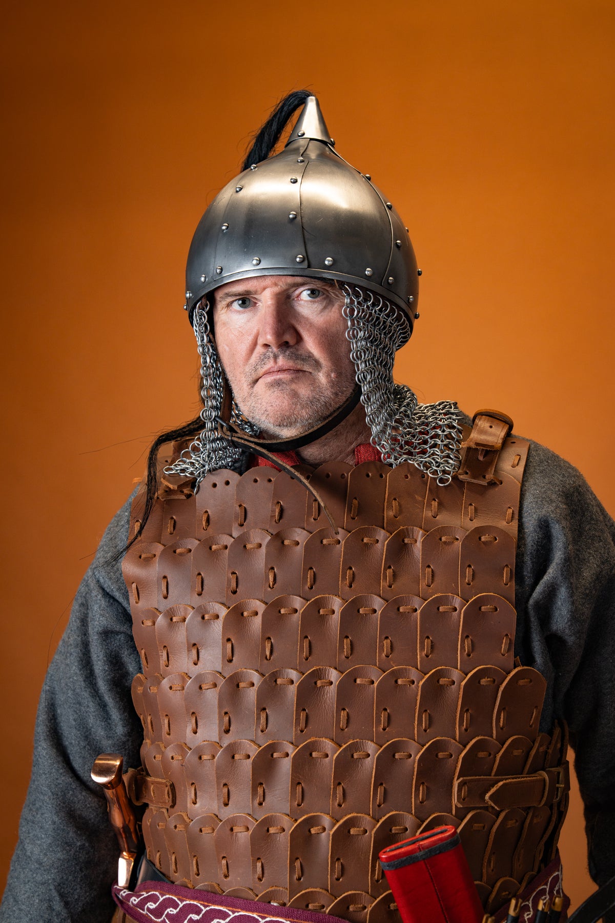 Early medieval lamellar armour