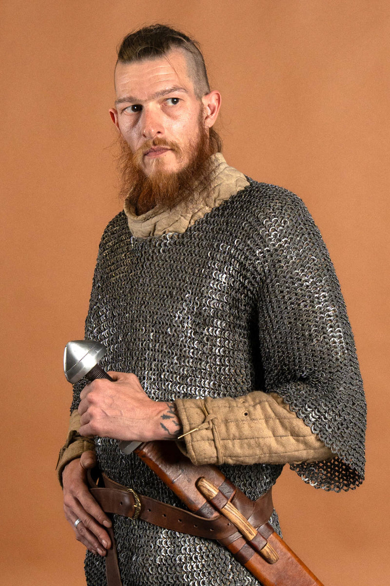 Haubergeon, Flachringe, Rundnieten, 8 mm