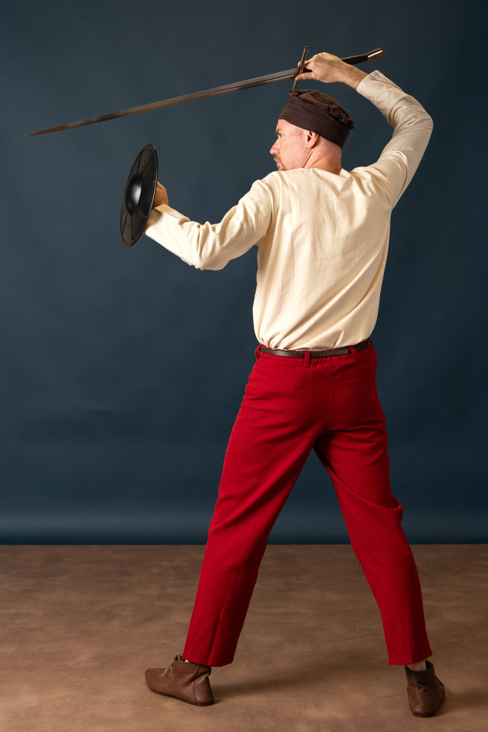 Landsknecht trousers Daniel, red