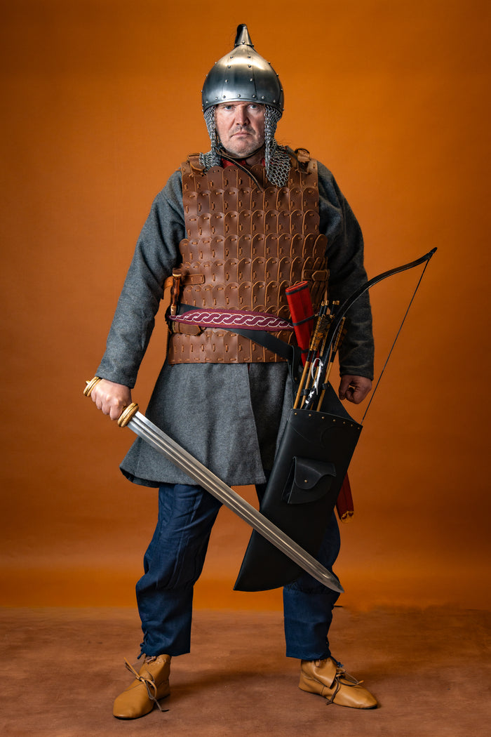 Early medieval lamellar armour
