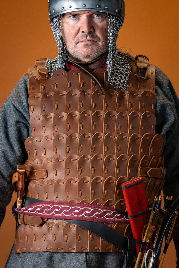 Early medieval lamellar armour