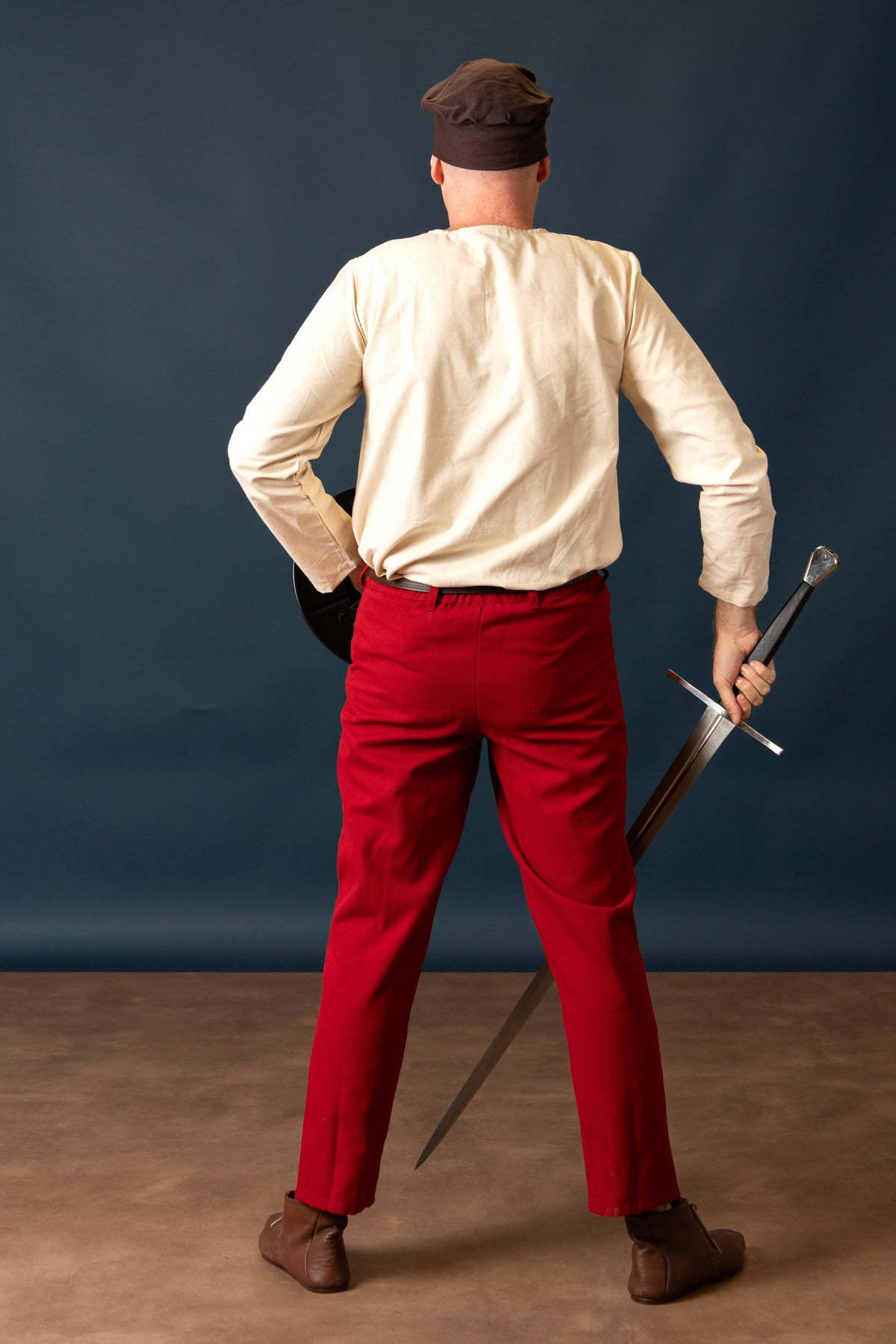 Landsknecht trousers Daniel, red