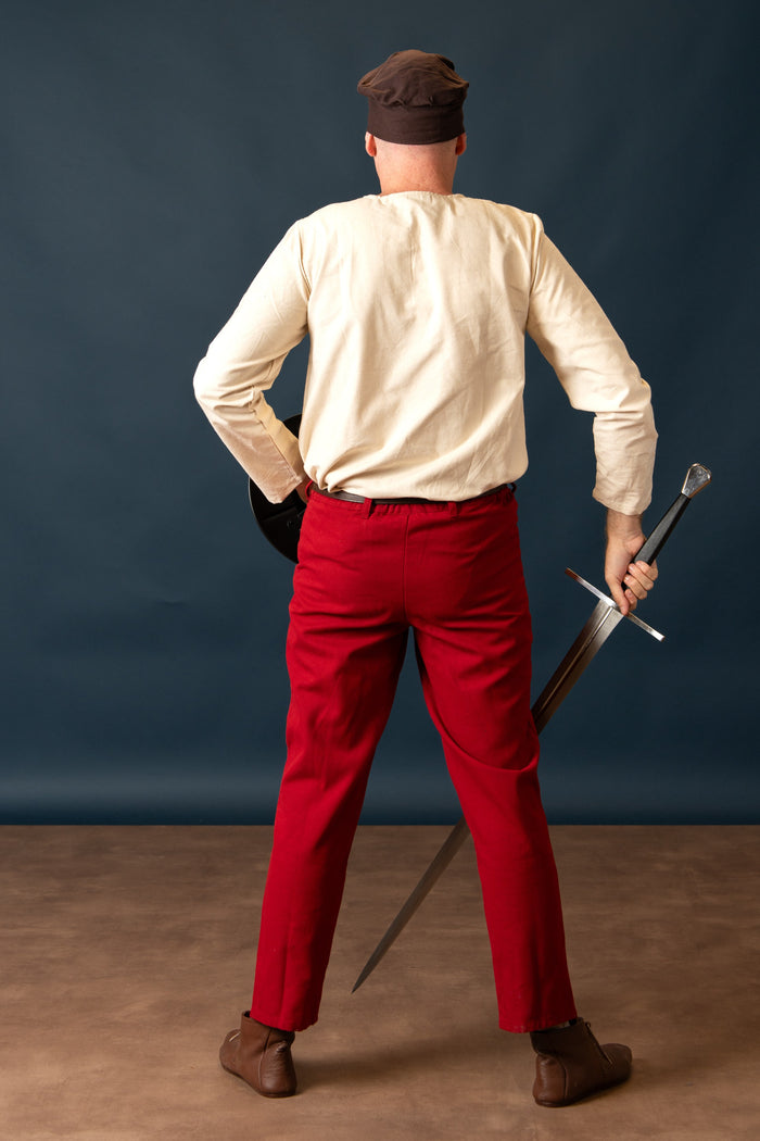 Landsknecht trousers Daniel, red