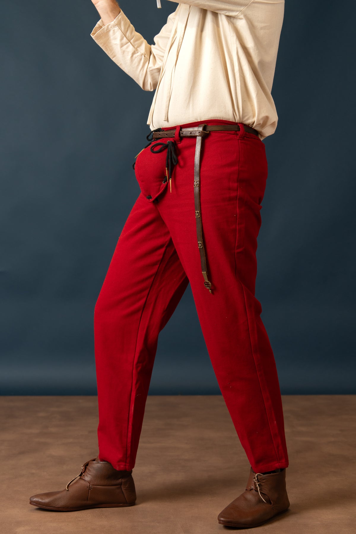 Landsknecht trousers Daniel, red