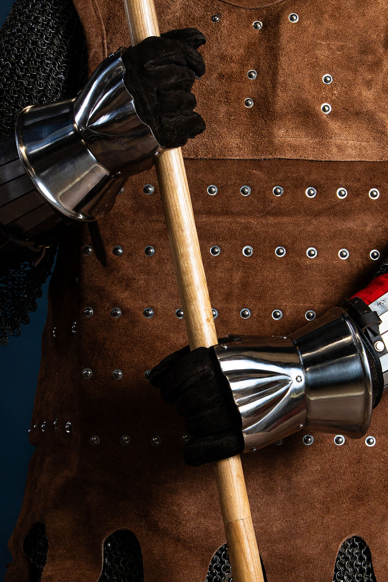 Demi-gantelets du 14e siècle, 1,6 mm