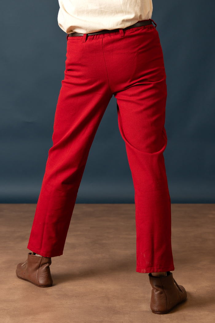 Landsknecht trousers Daniel, red