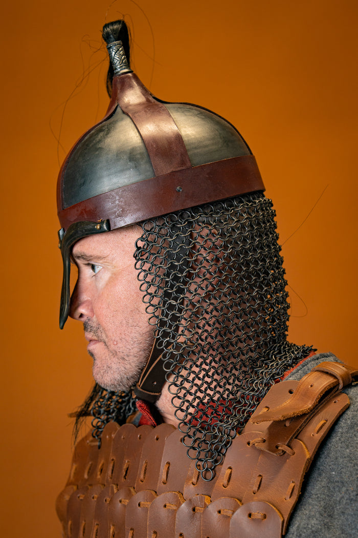 Hunnic cavalry helmet, 1.6 mm