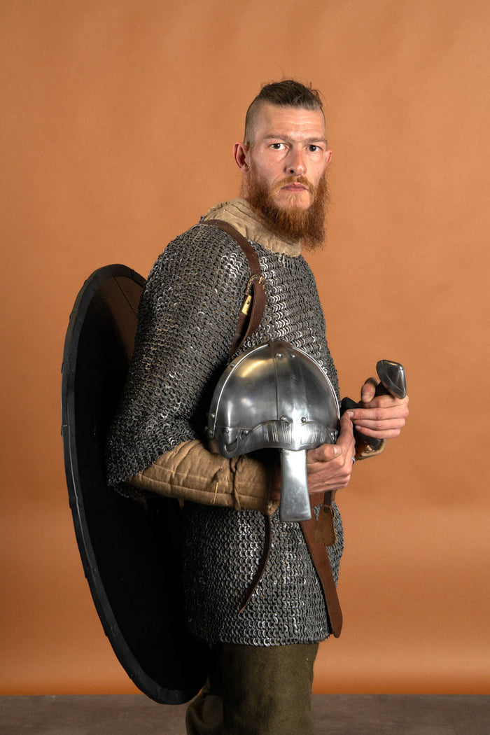 Viking spangenhelm Bjarni, 2 mm (battle-ready)