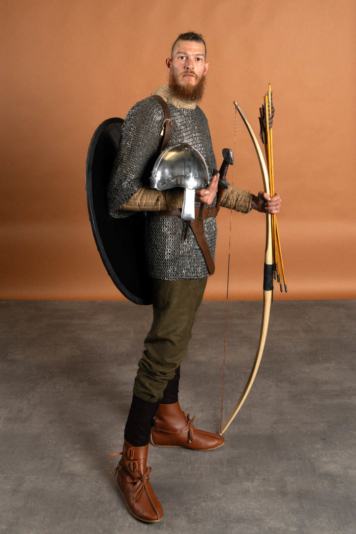 Viking spangenhelm Bjarni, 2 mm (battle-ready)