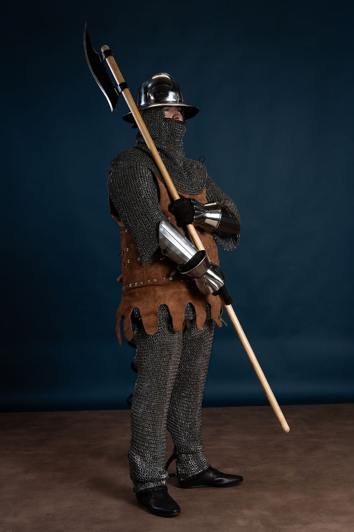 15th century voulge, semi-sharp