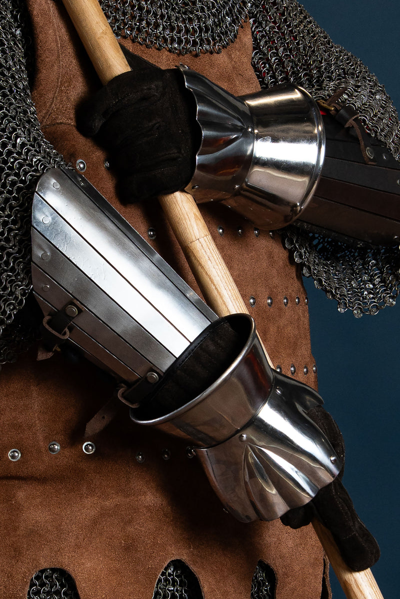 Demi-gantelets du 14e siècle, 1,6 mm