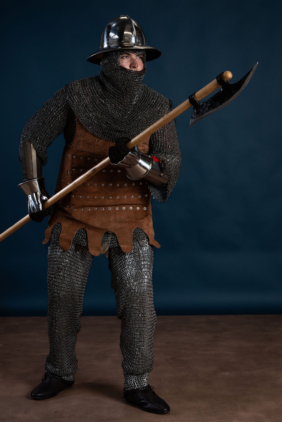 14th century demi-gauntlets, 1.6 mm