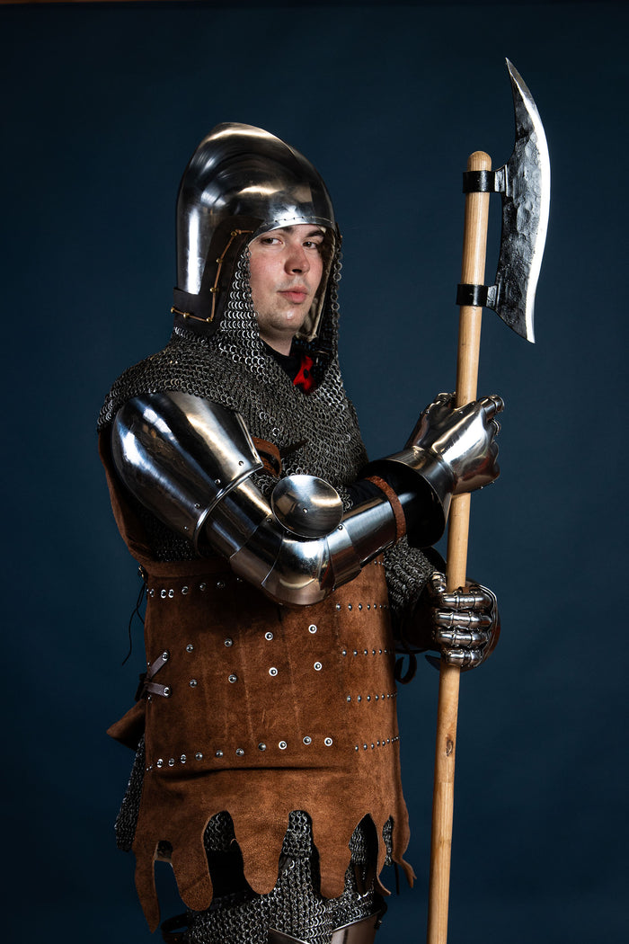 15th century voulge, semi-sharp