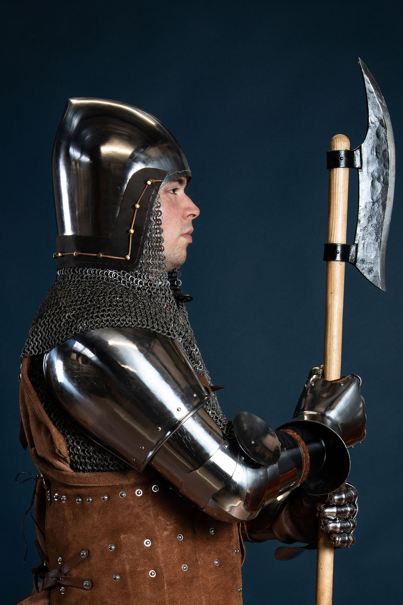 Naramienniki (spaulders) 1350–1425, 1,6 mm