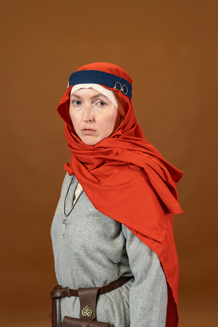 Headkerchief Emil, 90x130 cm, red