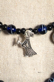 Viking Valkyrie-amulet Klinta, silvered bronze