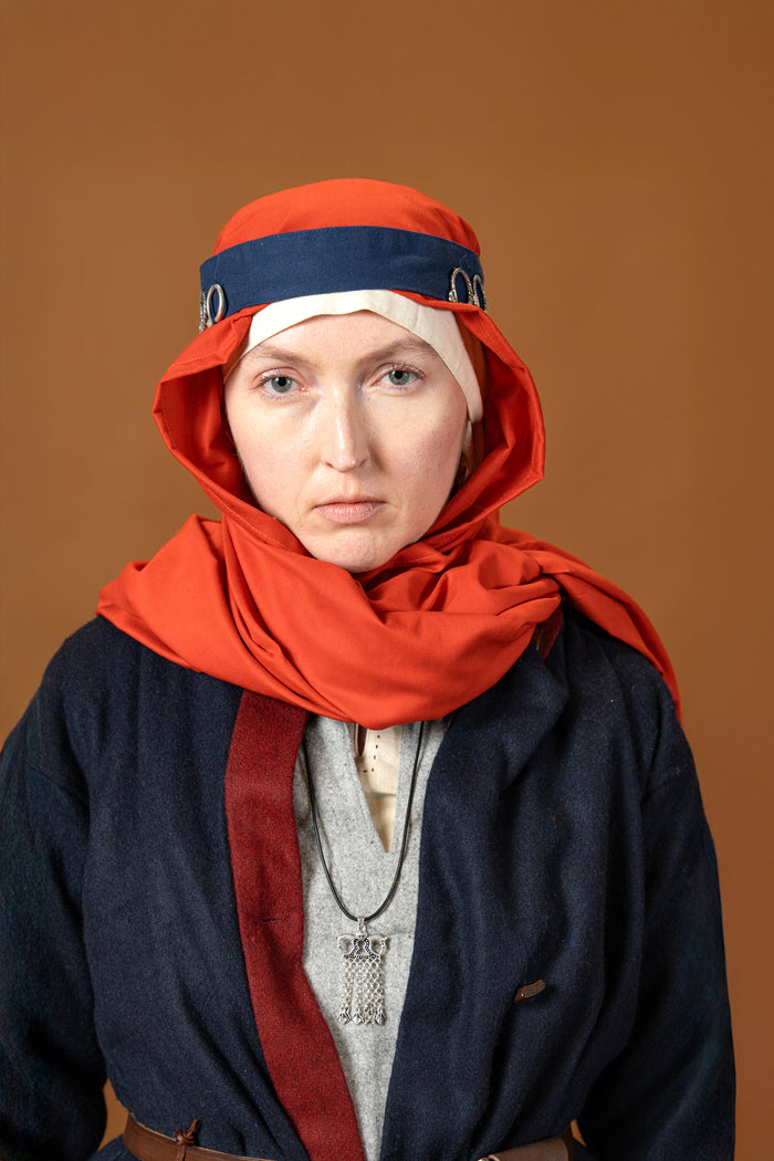 Headkerchief Emil, 90x130 cm, red