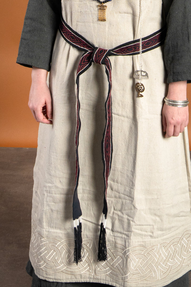 Cintura vichinga Caja, nera, 235 cm