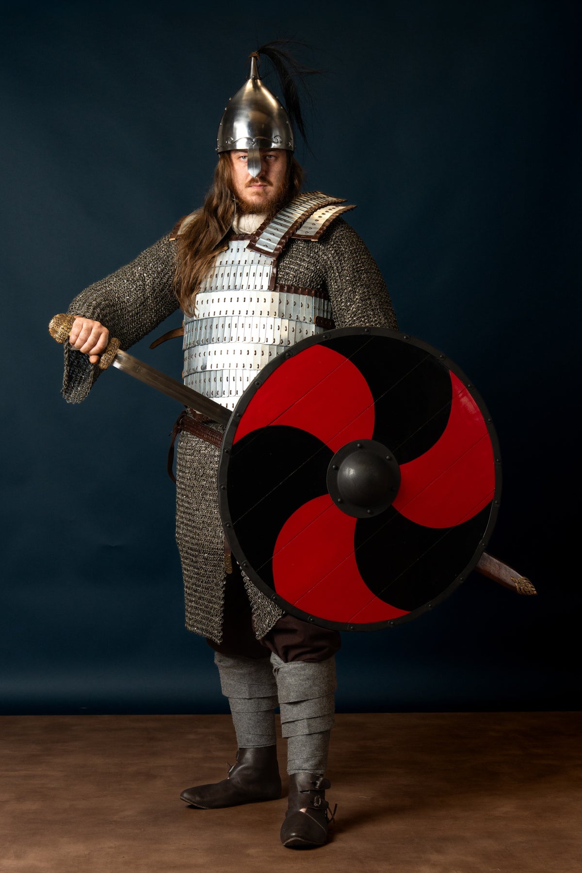 Early medieval lamellar armour Visby