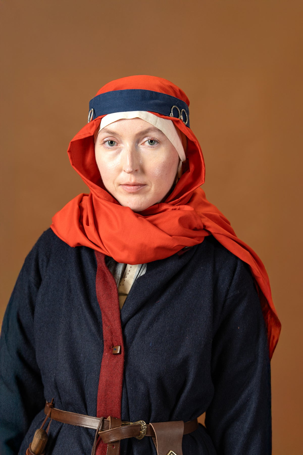 Headkerchief Emil, 90x130 cm, red