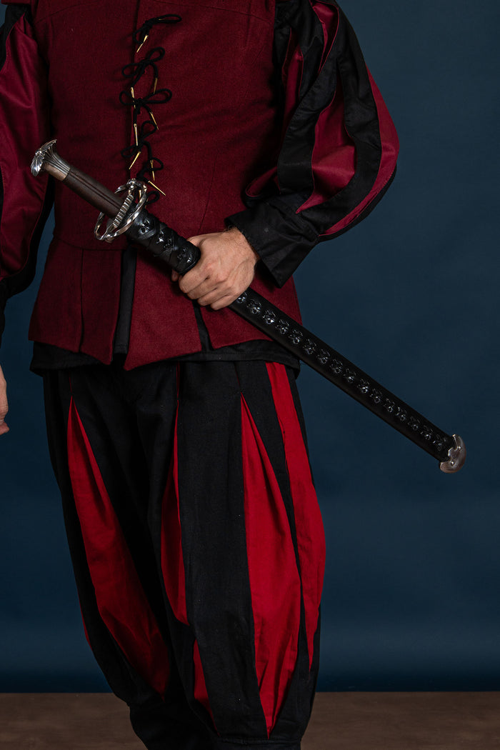 Landsknecht Katzbalger, semi-sharp