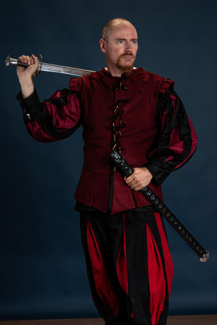 Doublet Columbus, red, wool mix
