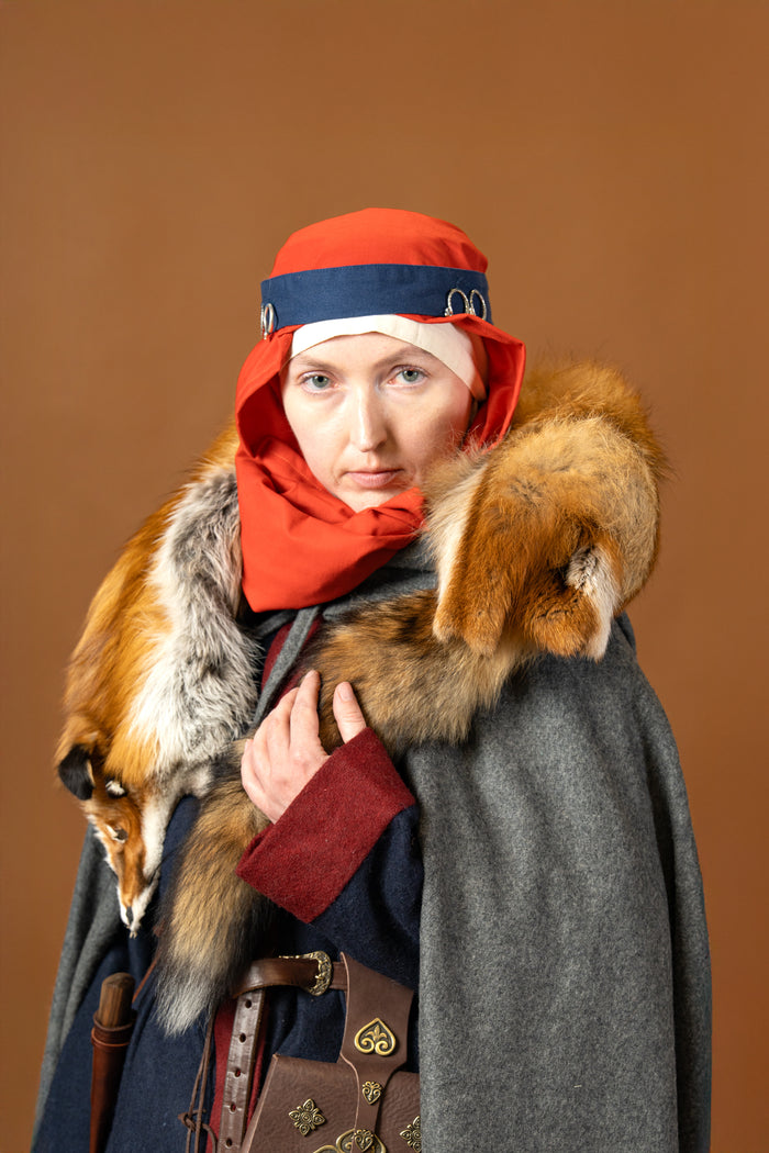 Headkerchief Emil, 90x130 cm, red