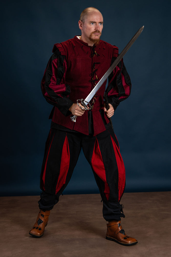 Landsknecht trousers red-black