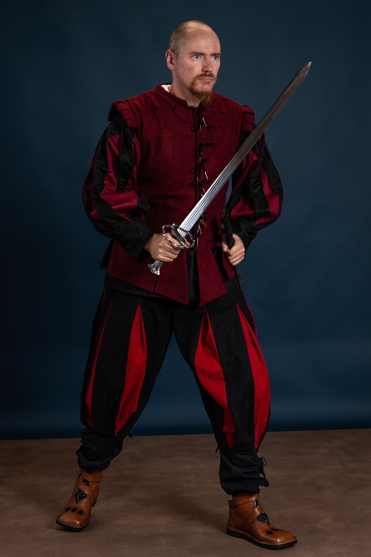 Landsknecht Katzbalger, semi-sharp