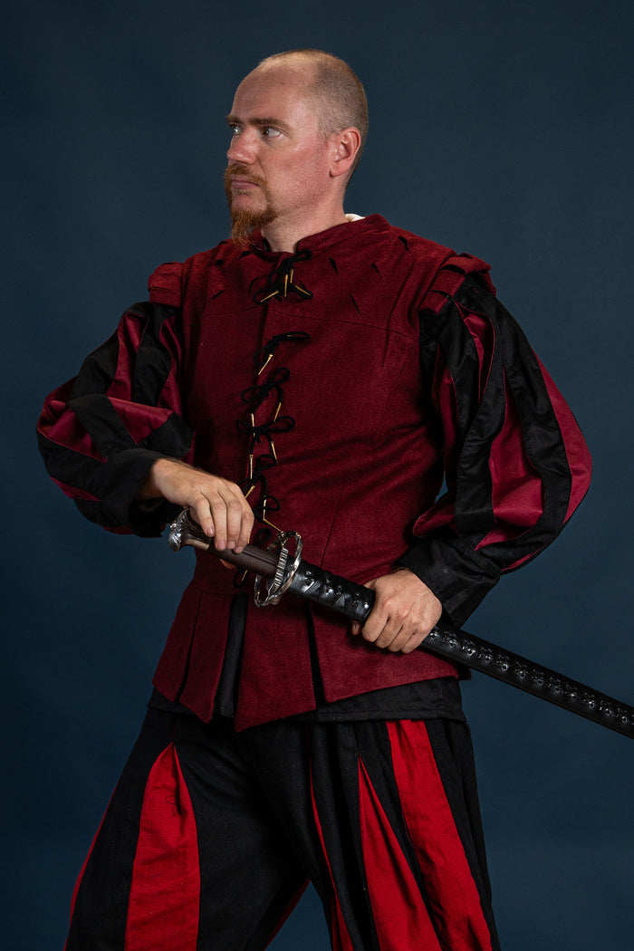 Doublet Columbus, red, wool mix