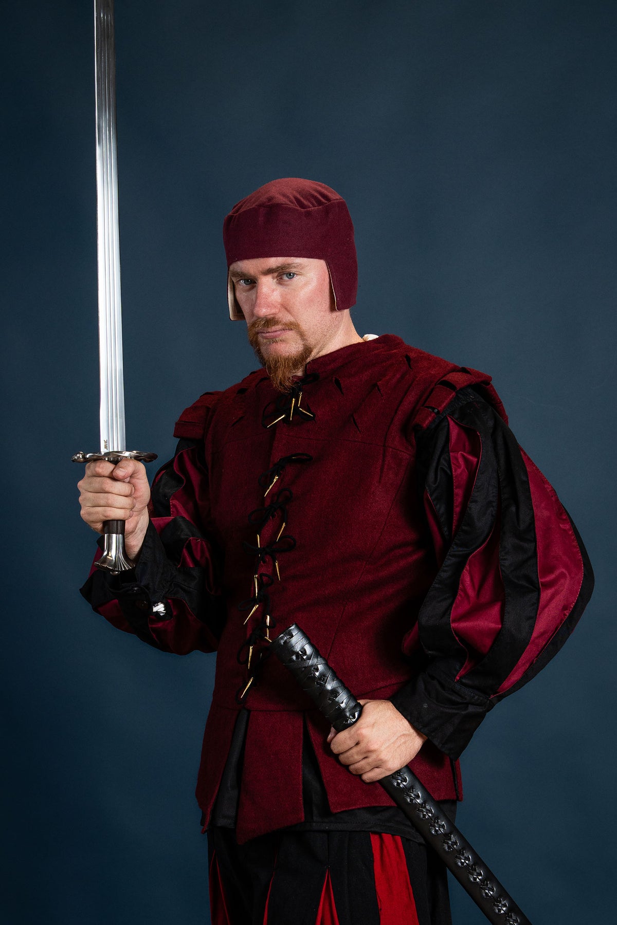 Landsknecht Katzbalger, semi-sharp