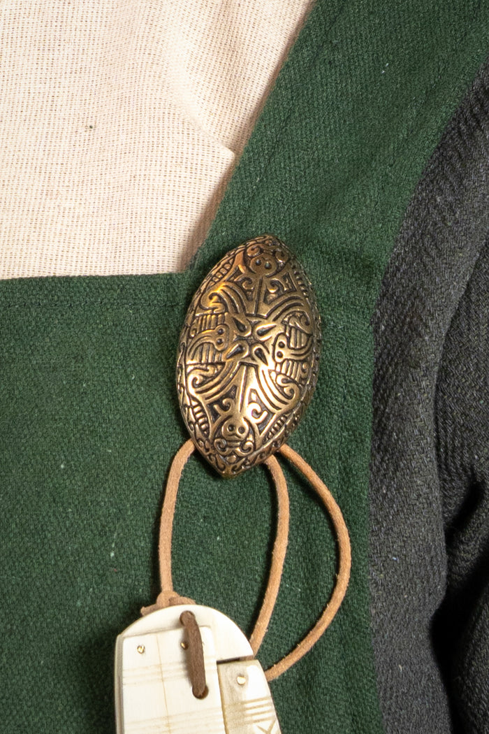 Jellinge tortoise brooch, bronze