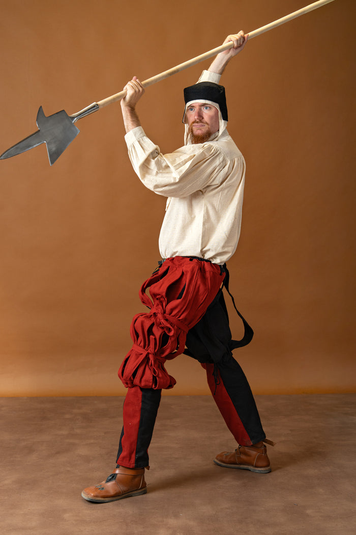 15th century halberd, semi-sharp