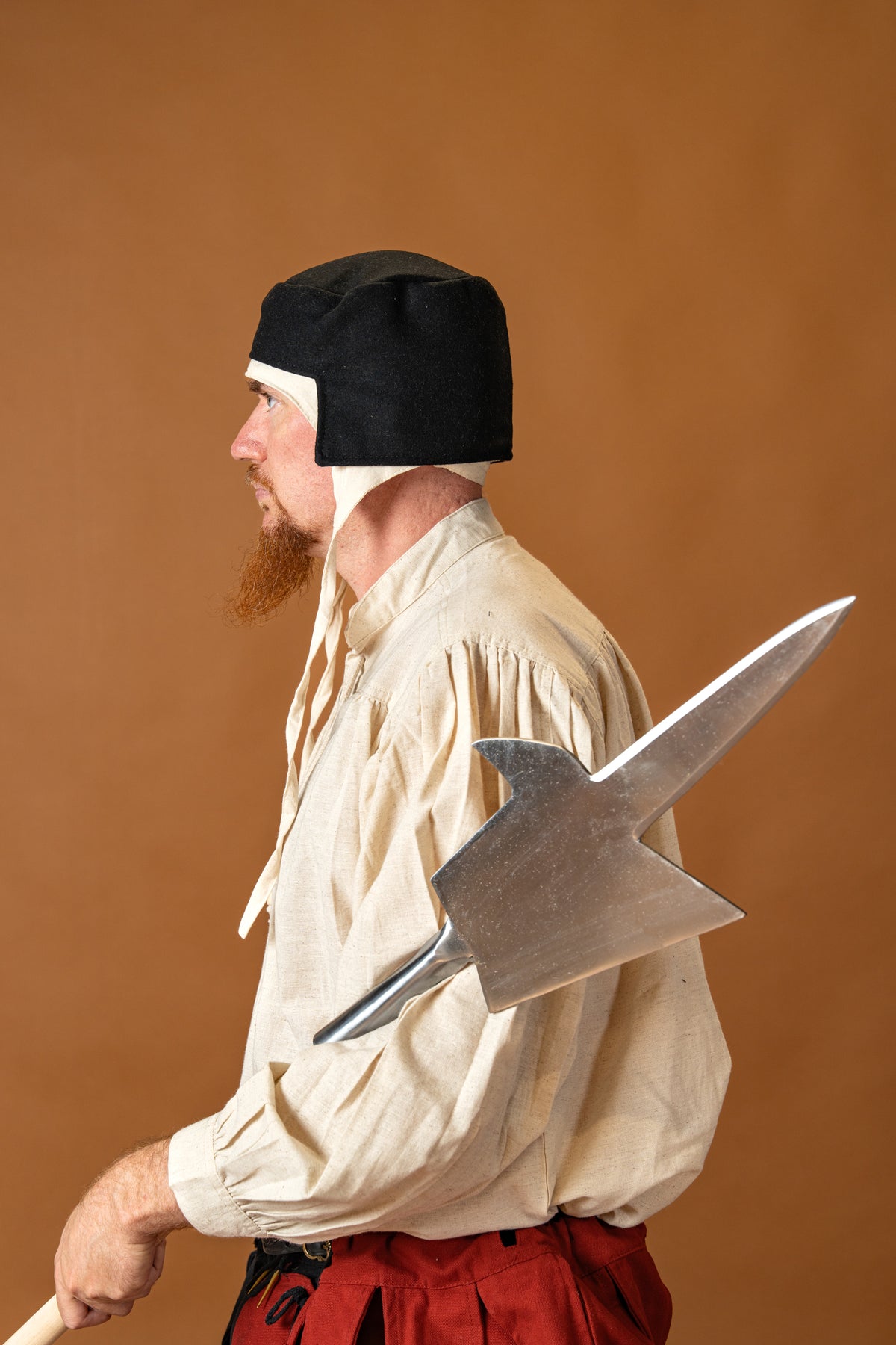 15th century halberd, semi-sharp
