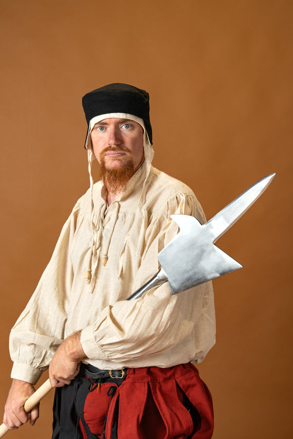 15th century halberd, semi-sharp