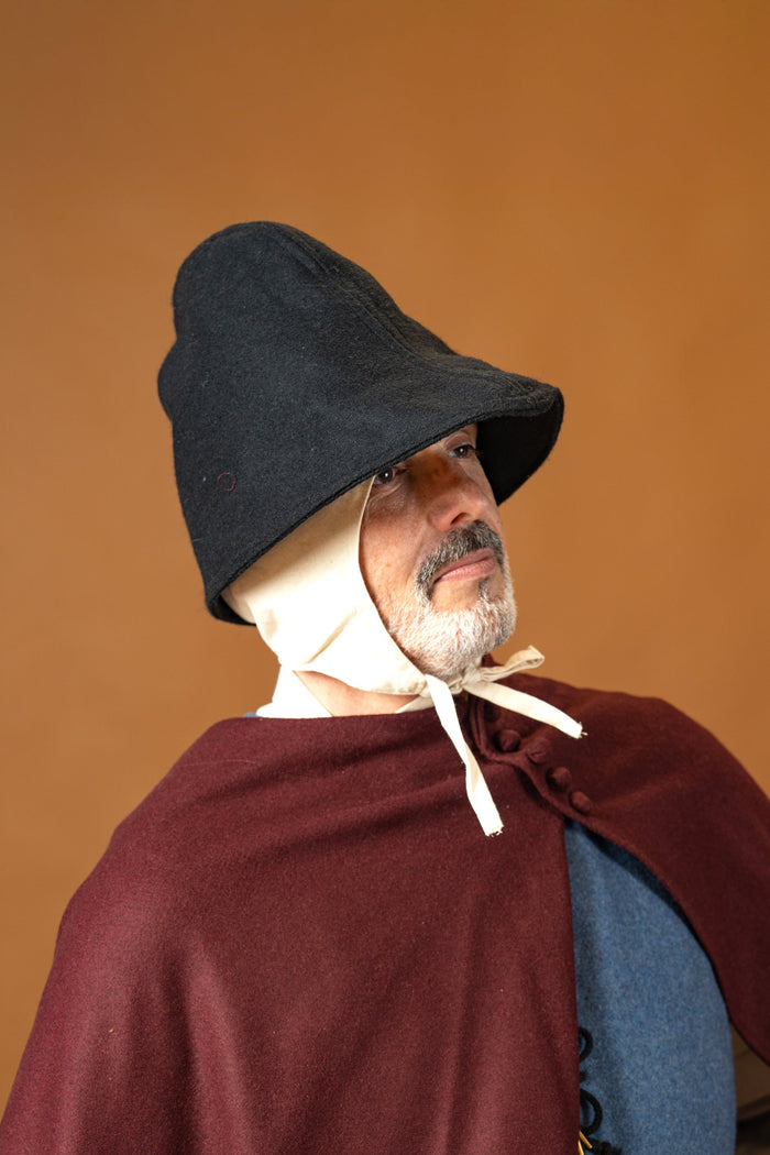 Bycocket, black, wool mix