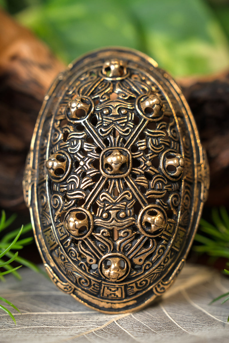 Wikińska brosza w kształcie żółwia, British Museum, brąz, cena za sztukę