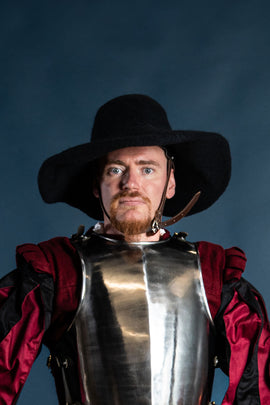 Kapelusz Guthrie, czarny, filc wełniany