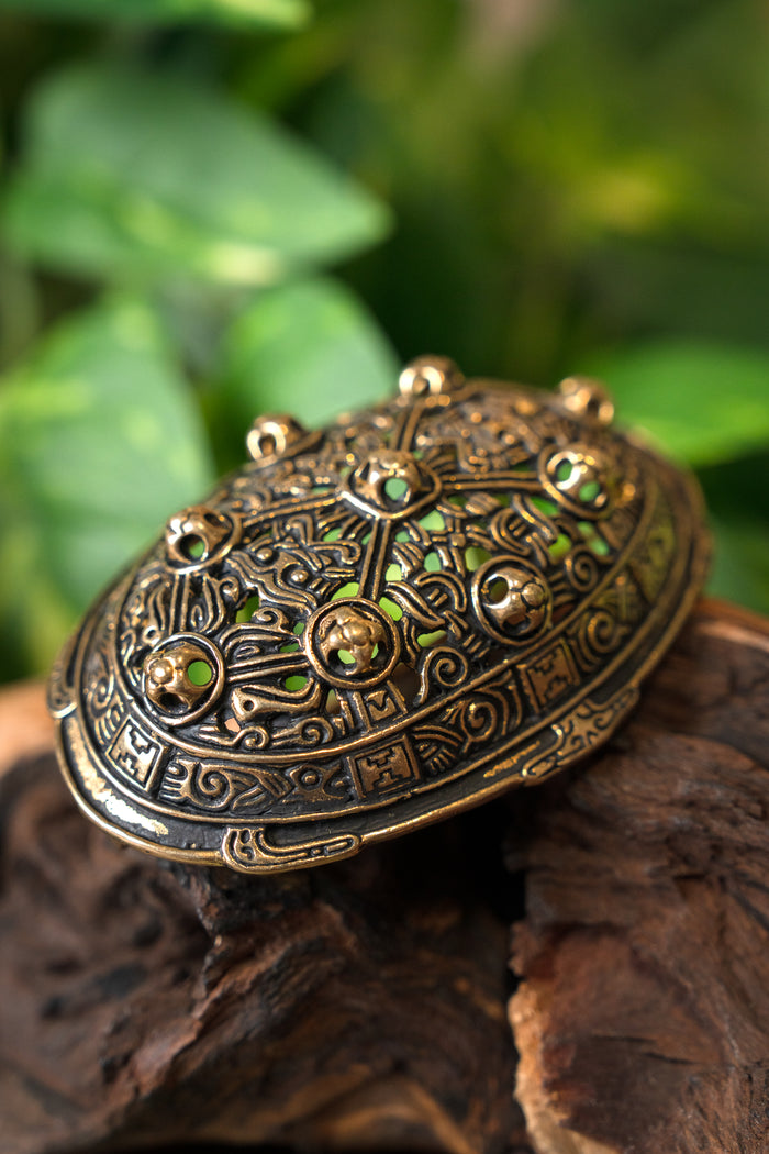 Viking tortoise brooch British Museum, bronze, price per piece