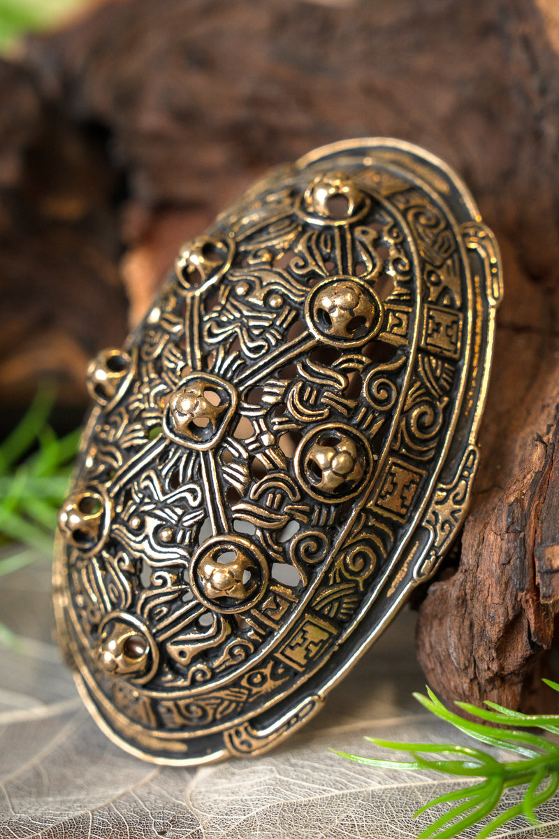 Wikińska brosza w kształcie żółwia, British Museum, brąz, cena za sztukę